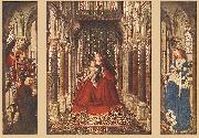 EYCK, Jan van Small Triptych ssf USA oil painting reproduction
